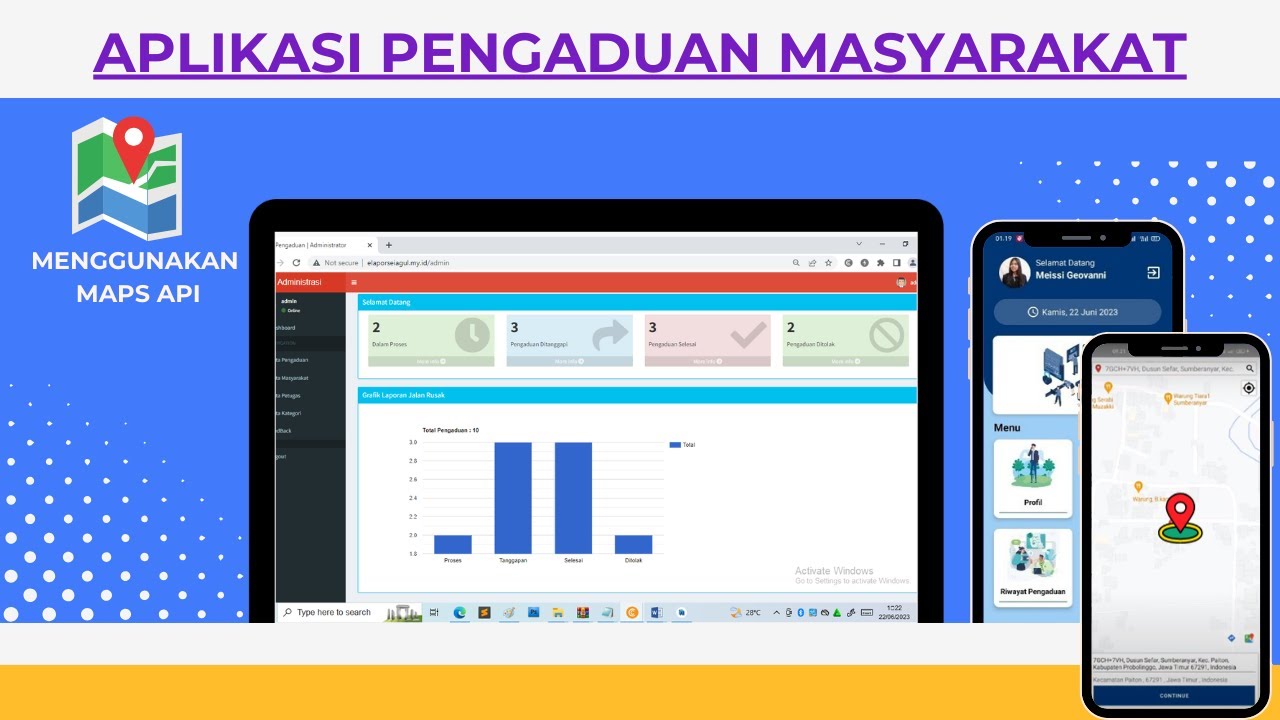 Source Code Aplikasi Pengaduan Masyarakat Berbasis Android Menggunakan Maps