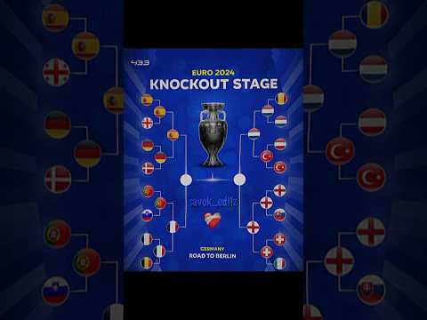 euro 2024 knockout stage🔥❤️‍🩹 #football #edit #futbol #euro2024 #soccer #copaamerica #shorts
