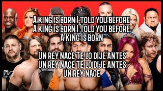 WWE Royal Rumble 2018 Official Theme Song "King is born" Subtitulado Ingles-Español