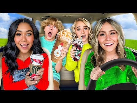 We TRiED EVERY FAST FOOD HOLiDAY DRINK!! *This did NOT end well..*