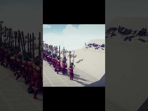 50x MUSKETEERS vs 50x ARCHERS - TABS - Totally Accurate Battle Simulator #shorts