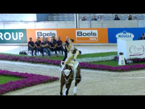 Lukas Wacha & Jasmin Lindner (Österreich) Pas de deux auf der EM am 21.08.15