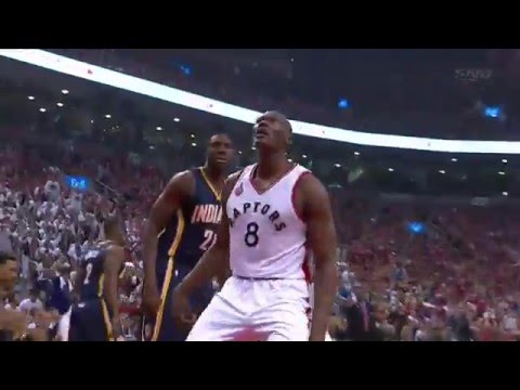 Raptors Highlights: Biyombo Slam - May 1, 2016