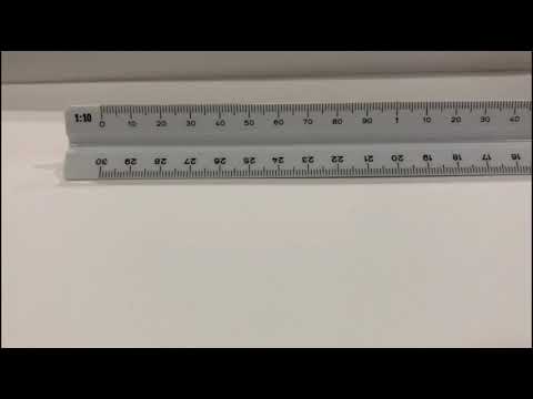How to use or read scale ruler ? For beginners