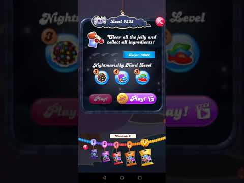 Candy Crush Saga level 5338 - no boosters