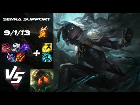 SUPPORT Senna vs Nautilus - EU Challenger Patch 14.13