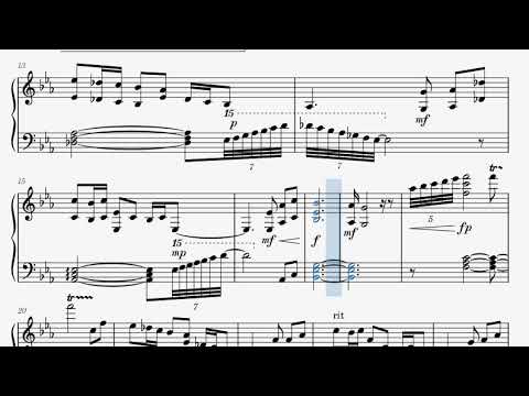Xenoblade II - Where It All Began - (Xenoblade Chronicles 2) Piano Sheet Music - ゼノブレイド2 ピアノ