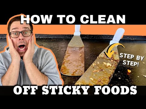 How to Clean your Griddle -- Step-by-step Guide For Removing Sticky Foods On Your Griddle