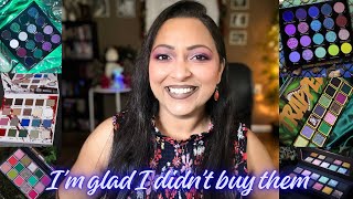 I DON'T REGRET NOT BUYING THESE EYESHADOW PALETTES | SMITHY SONY