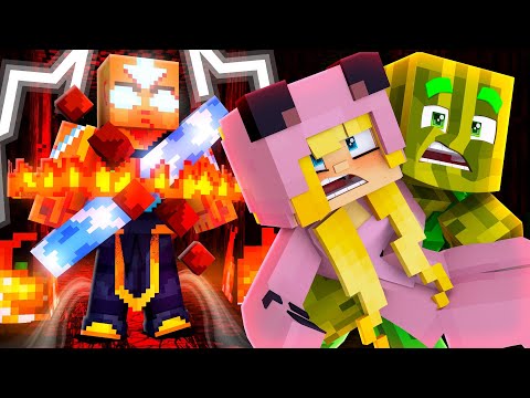 AVATAR CHASES US IN MINECRAFT?!