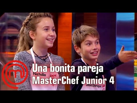 Natalia y José Enrique, una bonita pareja | MasterChef Junior 4 | Programa 3