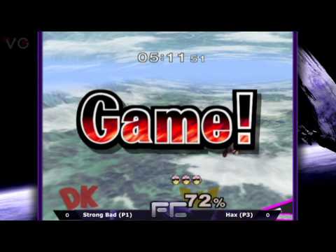 MELEE-FC 10R - Singles Pools R2: Strong Bad (Donkey Kong) vs. Hax (Captain Falcon) - SSBM