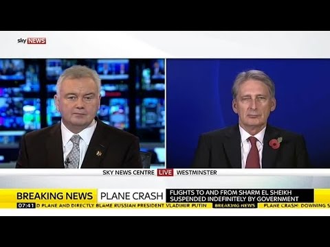 Foreign Sec: 'Significant Possibility' IS Brought Down Egypt Plane