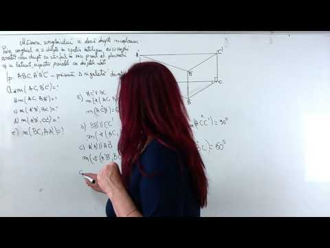 10 Rodica Pop   Geometrie   Unghiul dintre 2 drepte necoplanare   prisma triunghiulara regulata
