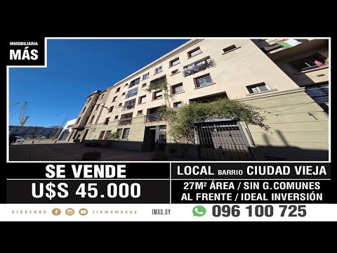 Video de YouTube - Local Comercial Venta Ciudad Vieja Montevideo iMas.uy LC *