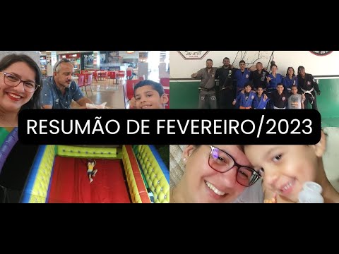 FEVEREIRO DE 2023 (NOSSO RESUMÃO)-Kika Campos #dnaananindeua #filhos #paragominas #para #vlog #video