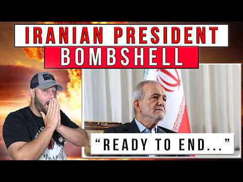 BREAKING NOW | Markets SKYROCKET & Oil CRATERS As Iran President Willing To "End War With Guarantee" Thumbnail