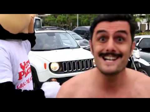 JOGUEI FRESCOBOL E CAPOIRA NO SEMÁFORO!