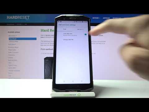 How to Change PIN Code on Doogee S70 - Set New PIN Code
