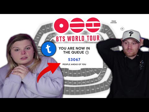OUR EXPERIENCE TRYING TO SECURE TICKETS FOR BTS WORLD TOUR !!!!!