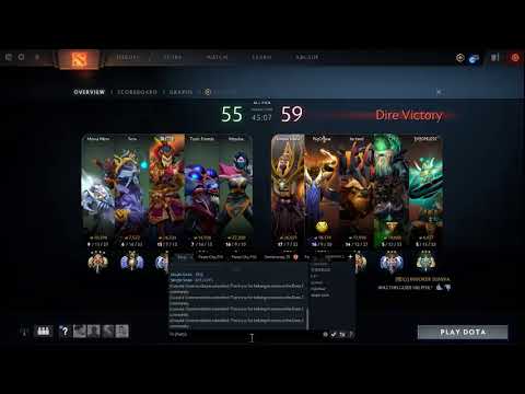 Invoker vs Templar Assasin Mid Battle