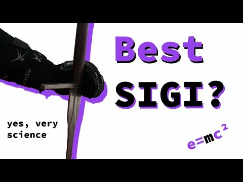 Determining the BEST SIGI sword(very scientific)