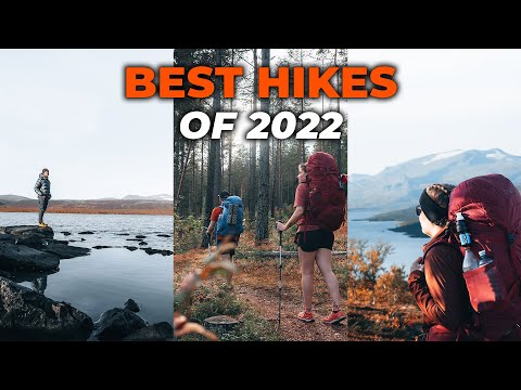 Inspiration for your next hike | 2022 recap Kungsleden Tour Du Mont Blanc Hoga Kustenleden Chamonix