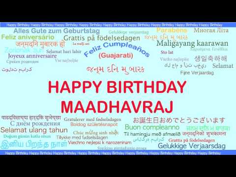 Maadhavraj   Languages Idiomas - Happy Birthday