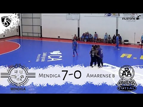 Mendiga 7-0 Amarense B- Futsal