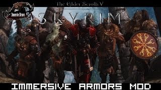 Skyrim Mod Review #2: Immersive Armors Mod |HD 1080p|