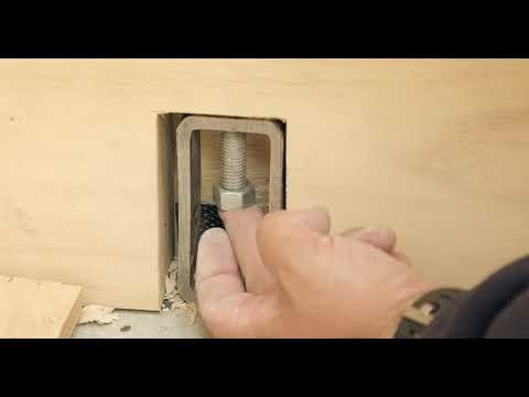 Building Your Kitset Home - Fitting The Tie Rods - Fraemohs Homes - Instructional Video