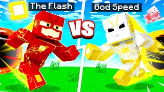 GODSPEED vs THE FLASH IN MINECRAFT! (speedsters)