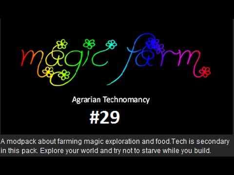 Minecraft Let's Play FTB Magic Farm Ep. 29 - Automated Power (Fermenter and Still)