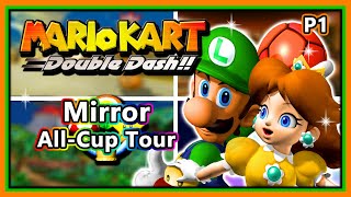 Mario Kart: Double Dash!! Walkthrough - Mirror Mode All Cup Tour - Part 1 (HD)