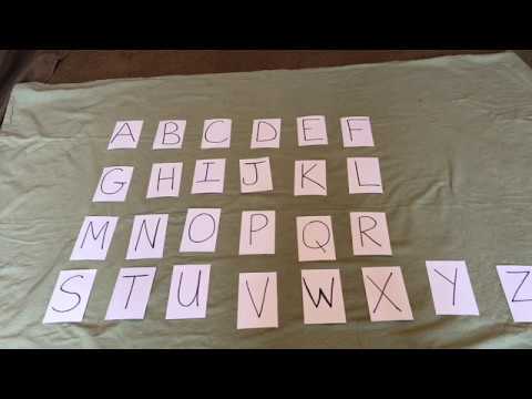 CASL REMOTE LEARNING: Ms. Chambers presents "Alphabet Mystery" and an alphabet game! (English)