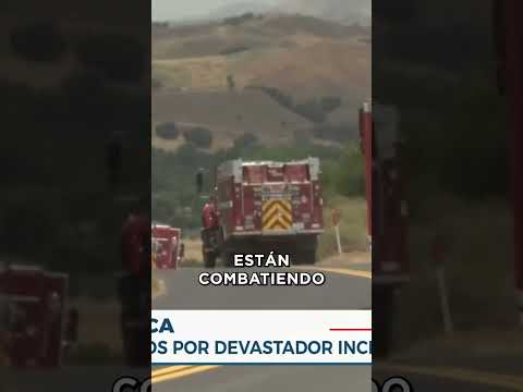 Incendios en California vencen a los bomberos y ordenan evacuación | Noticias EstrellaTV