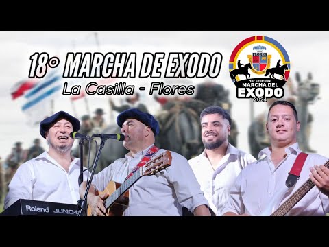 Compilado #70 - 18 Marcha Del Exodo La Casilla (Flores) Participación Grupo Danza Cambara 19/10/2024