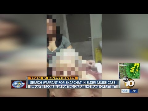 Search Warrant for Snapchat in elder abuse case