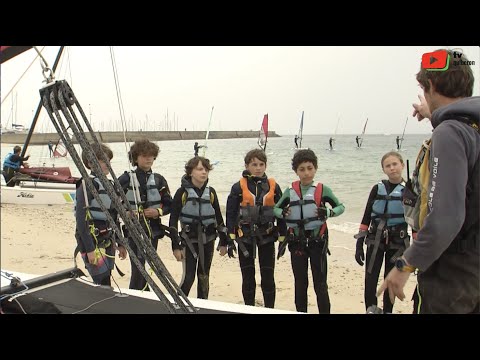 QUIBERON  🇲🇫 |  Mercredi jour de l'École de Voile  |  TV Quiberon 24/7