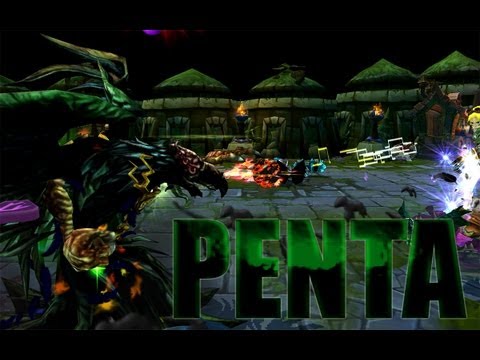 League Clips - Swain's Last Second Penta Kill