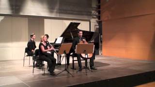 Johannes Brahms: Klarinetten-Trio, Opus 114 - 4. Satz: Allegro