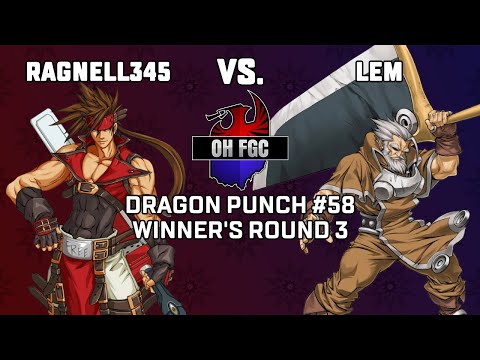 Ragnell345 (Sol) vs. Lem (Kliff) - DPO #58 | Guilty Gear AC+R Winner's Round 3