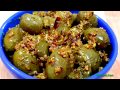 Olive pickle/Jolpai Achar/Spicy green olive/HowTo make olive pickle recipe/Easy And Delicious Recipe