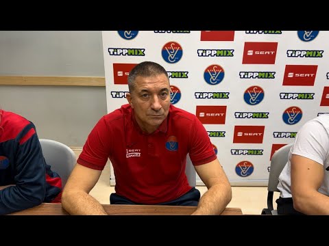 Vasas - Kisvárda 24-36 (Magyar Kupa 3. forduló, sajtótájékoztató)