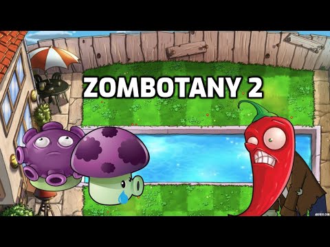 Zombotany 2 with only mushrooms (and coffee bean)| PvZ Challenge