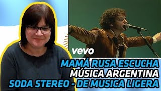 RUSSIANS REACT TO ARGENTINIAN MUSIC | Soda Stereo - De Musica Ligera | REACTION