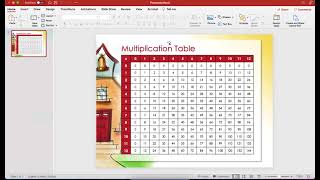 Free Printable Multiplication Table Chart #Freeprintabletemplates, #Freeandeasytemplates #Printables