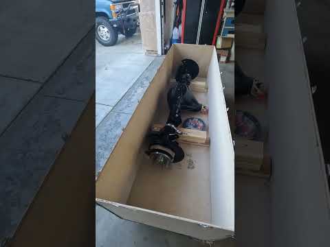 Crate Axle UNBOXING! Fusion4x4 Dana60 Rear for Jeep #shorts