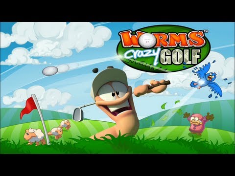 Worms Crazy Golf iPhone/iPod Gameplay