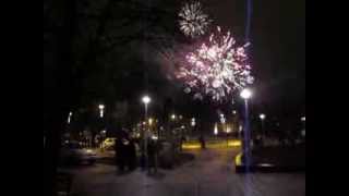 preview picture of video 'Kerava - lasten ilotulitus - Happy New Year 2014 !'